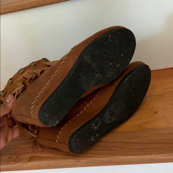 Gently used wedge booties - Picture 3 of 6